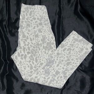lululemon athletica Gray Patterned Leggings